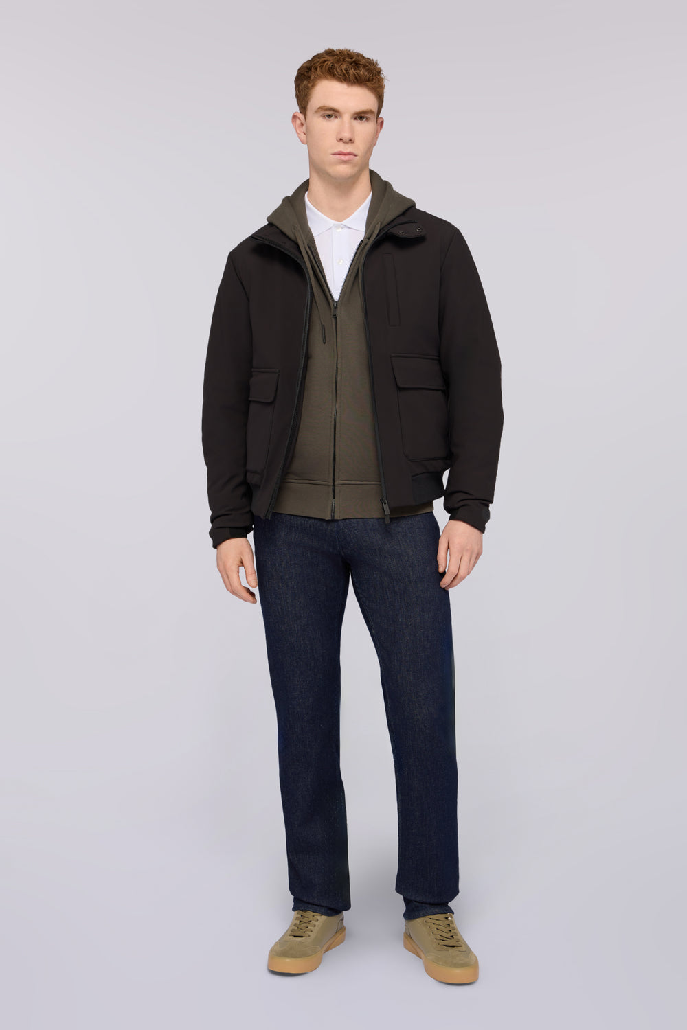 Blouson in tessuto tecnico idrorepellente 6|5ca46fd2d5ef0f912b157a36da64b9c945466dbd70b32339b05d0b501e9144d4