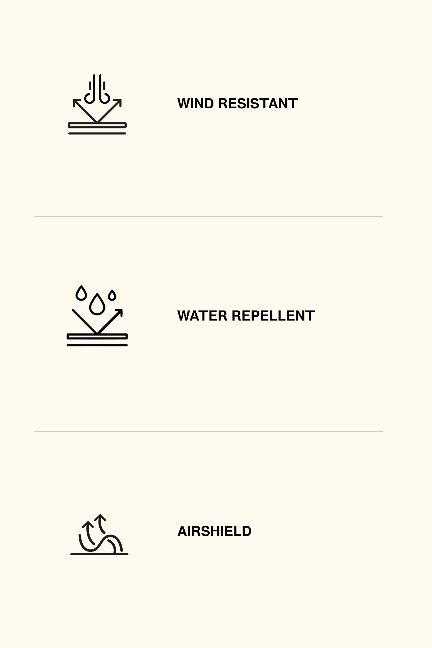 Blouson in tessuto tecnico idrorepellente 5|501cc5fc1476a25efd8feba63eb37c16732adf05d3a1e2a4d5d5f37431a28885