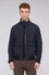 Technical water-repellent fabric blouson jacket