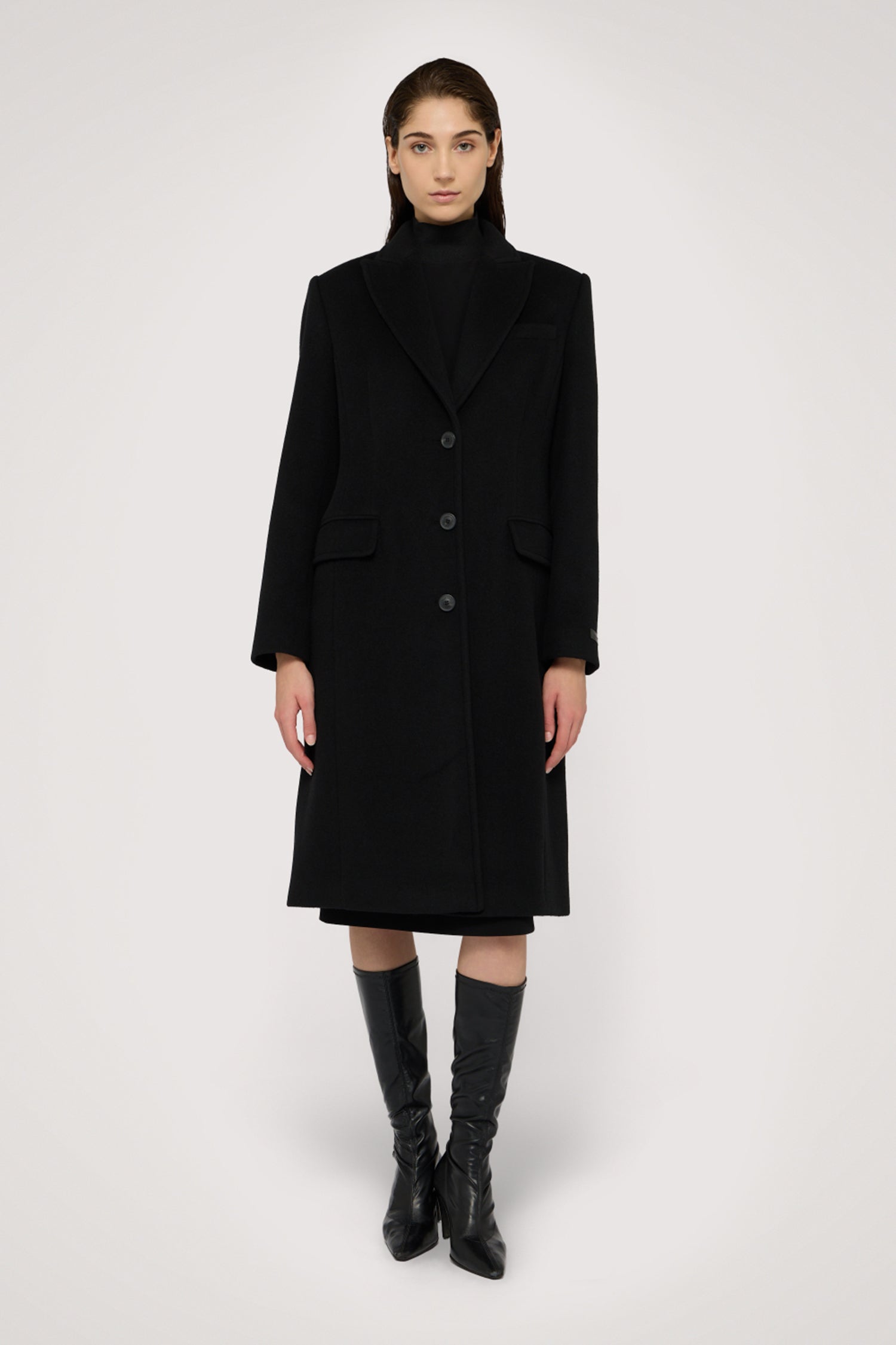 Cappotto monopetto in misto lana 1|8d879486791d7db4e0c111ff4f6b93f0a03e4ca2b0aa0016279d20b3e0fa1410