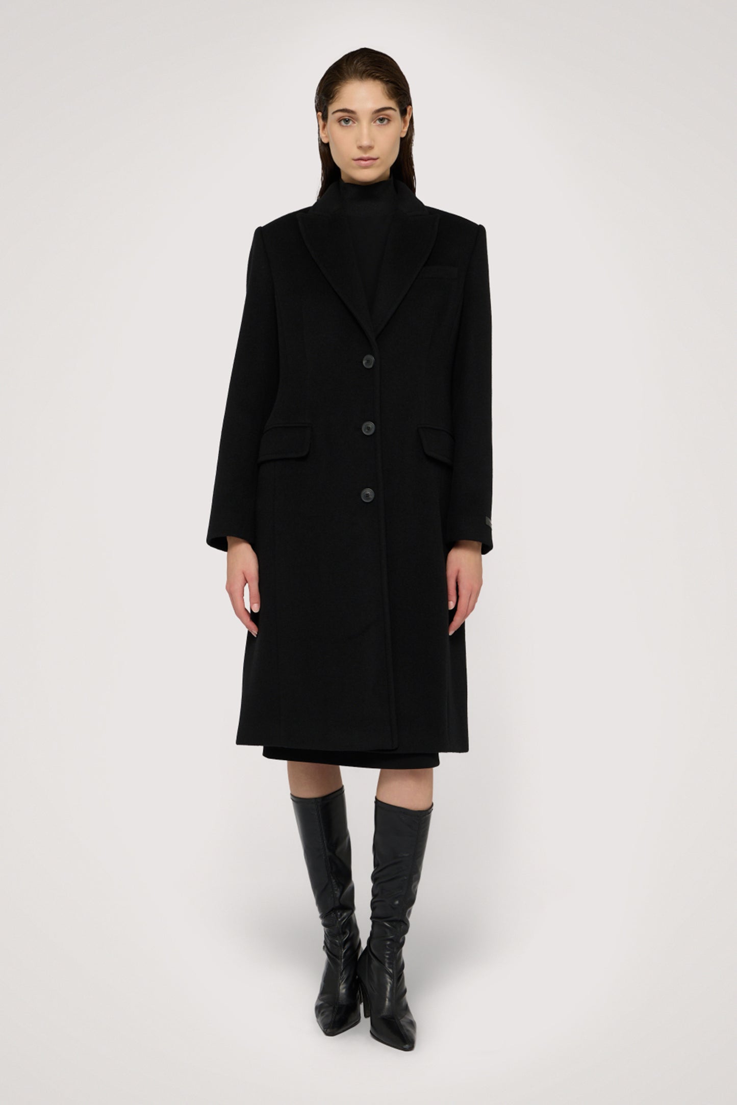 Cappotto monopetto in misto lana 1|8d879486791d7db4e0c111ff4f6b93f0a03e4ca2b0aa0016279d20b3e0fa1410