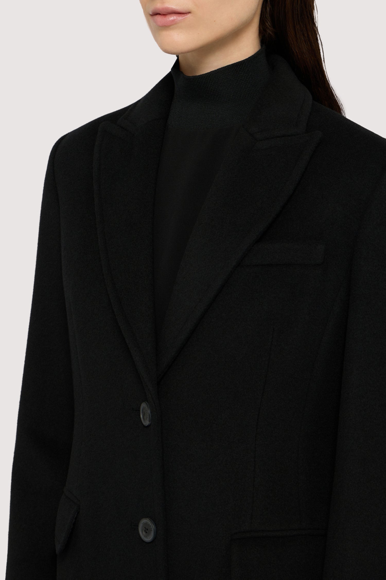 Cappotto monopetto in misto lana 3|03f949e0fd1233ee05aa7850d25d43f48be5b3b639c77ce0711643cdcab7dd29