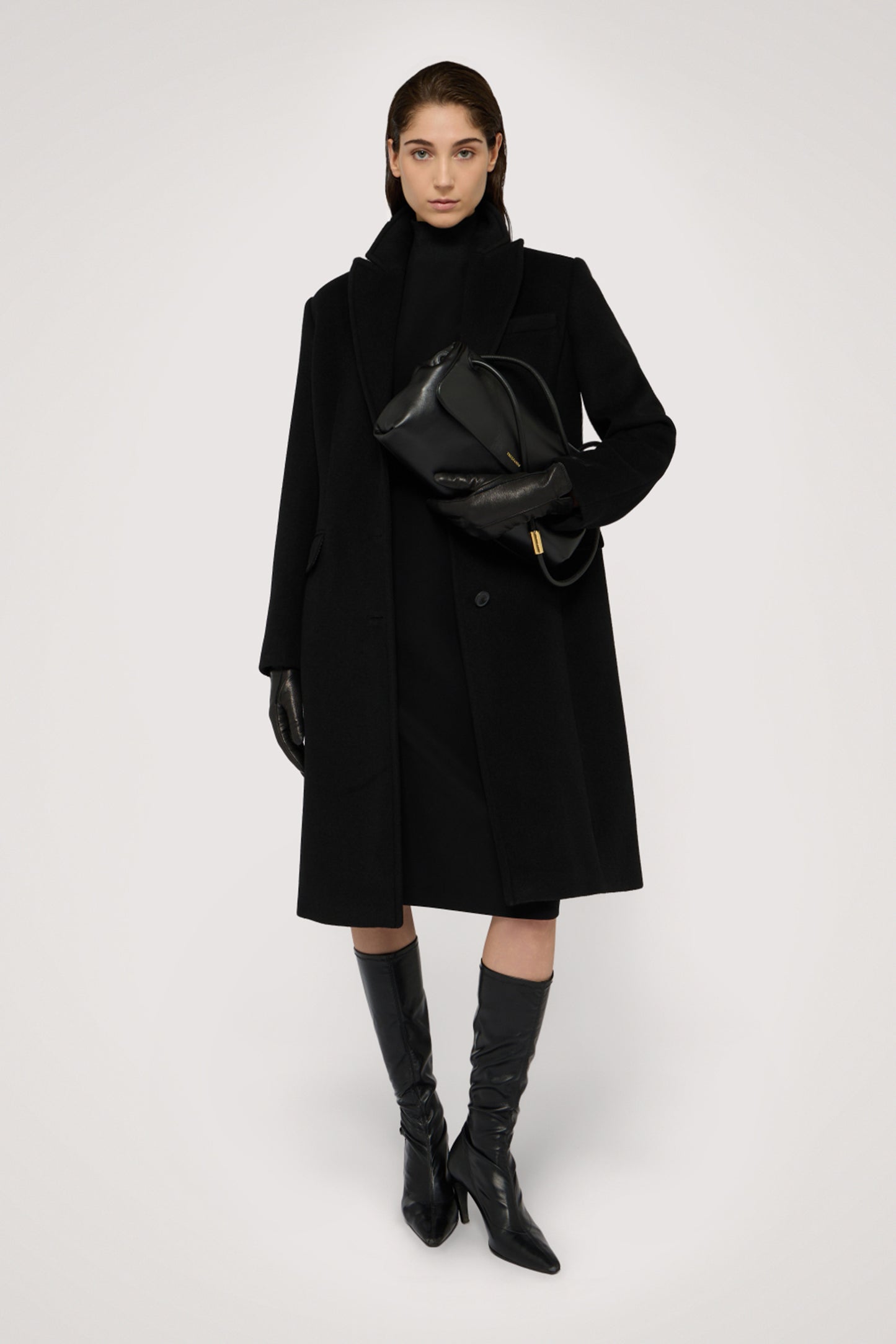 Cappotto monopetto in misto lana 4|2a8f72fff91dd74987b4b3707e6bda7bfe9a113eed6e29b022e252efdc0c24f9