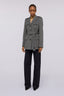 Field jacket in misto lana con cintura 1