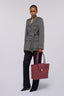 Field jacket in misto lana con cintura 4