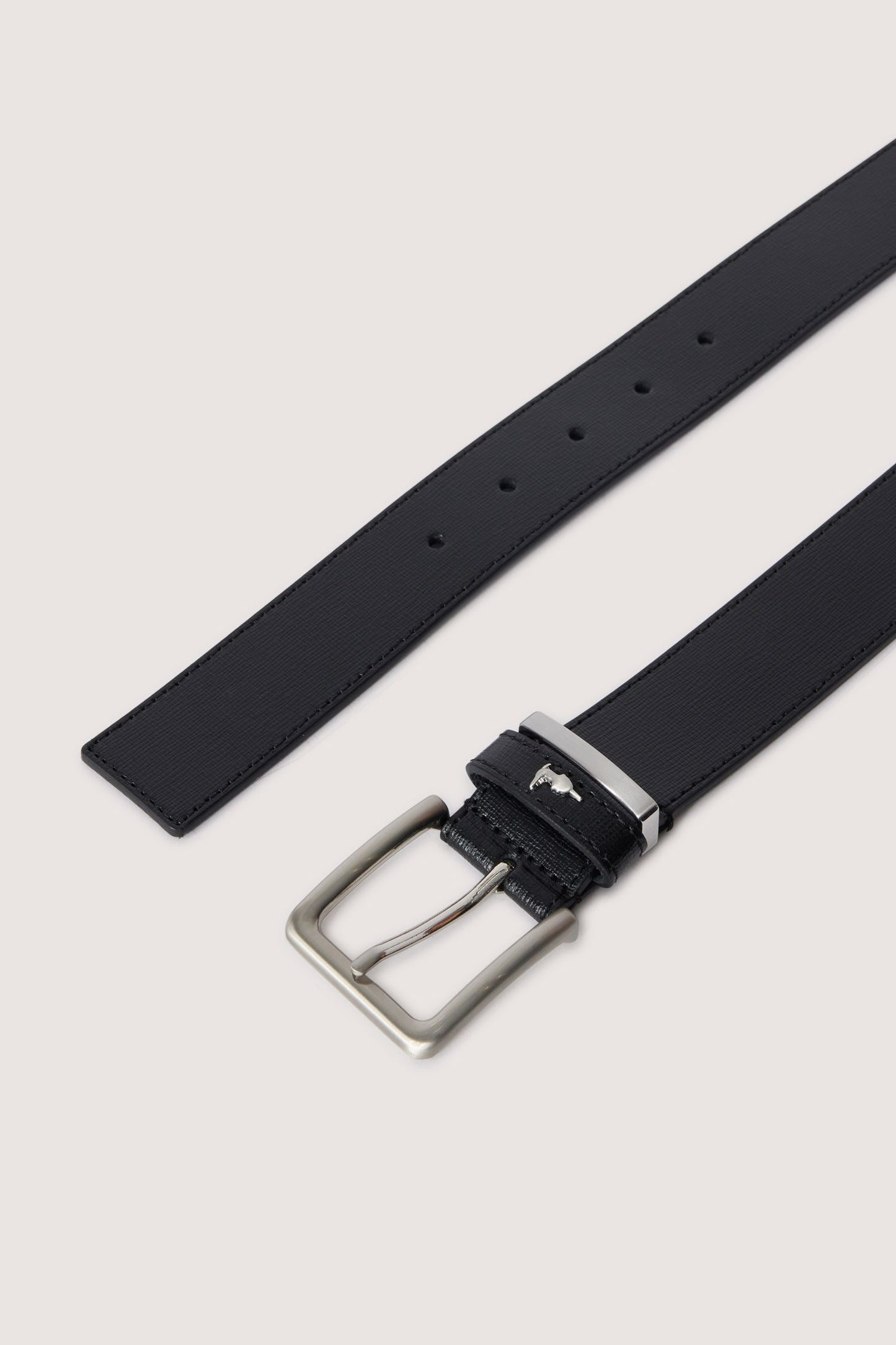 Cintura con doppio passante in pelle saffiano 2|ff3dbb66fa27146db8b7e5dc0445b2190e30fbc687cbcc31f7521325ecc837f0