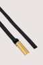 Cintura in vera pelle con fibbia galvanica oro 3