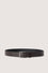 Essential hammered leather belt