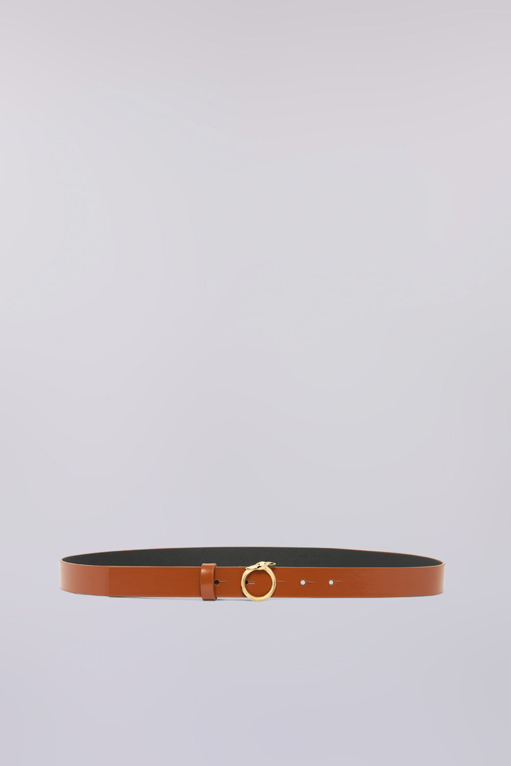 Cintura in pelle con fibbia Uroboro 1|83a55d76fcf6a4c127a18b3e43cfa14a3961b0b4f364214096f3c3c823645c09