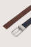 Reversible two-tone belt