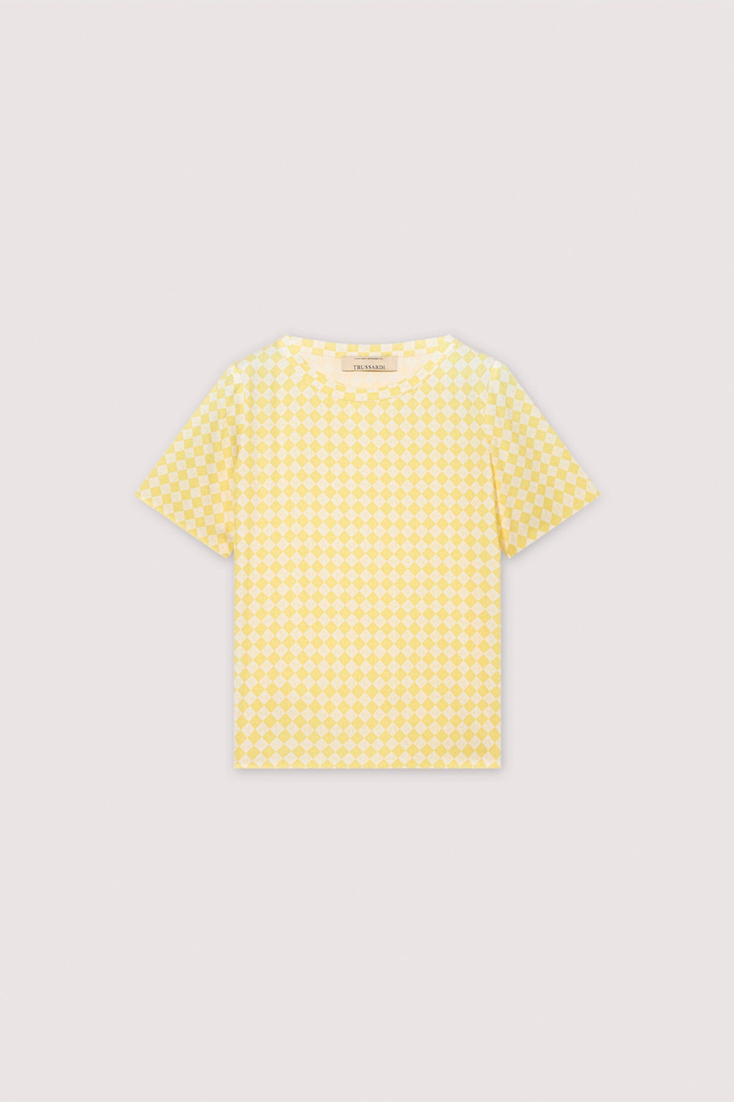 T-shirt Dogmier con stampa in viscosa 5|7d1f8e4a00fc3cc79c56325f230ef892f3df0adadcab90f53284329e417f233f