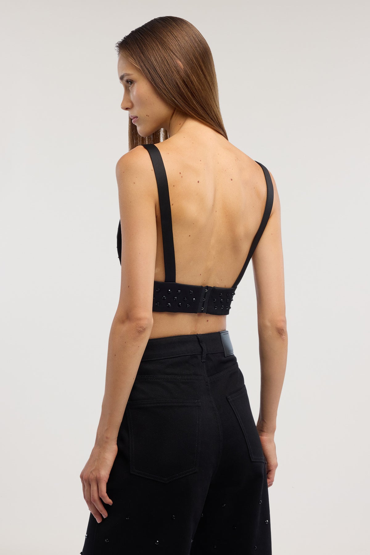 Top in raso con paillettes 3|4c6b2bf6ab8e57c8067e346e13243ab4817c1c56af24181b82c617a1d6bd3bd5