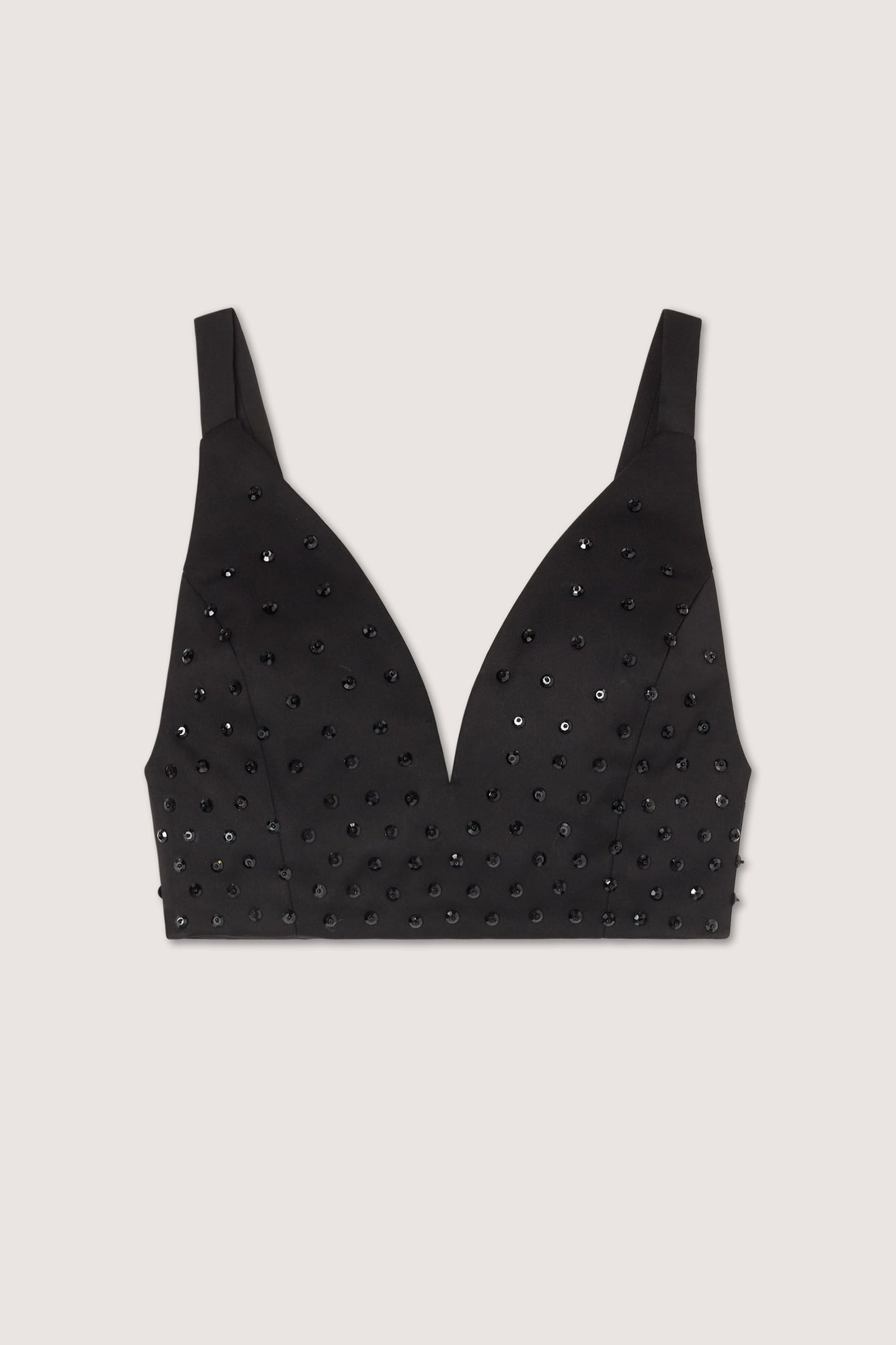 Top in raso con paillettes 1|82b478fe8c805c53b4a708f3e12f2f5a365d99555172db314df8fdf5d8e9e7c6