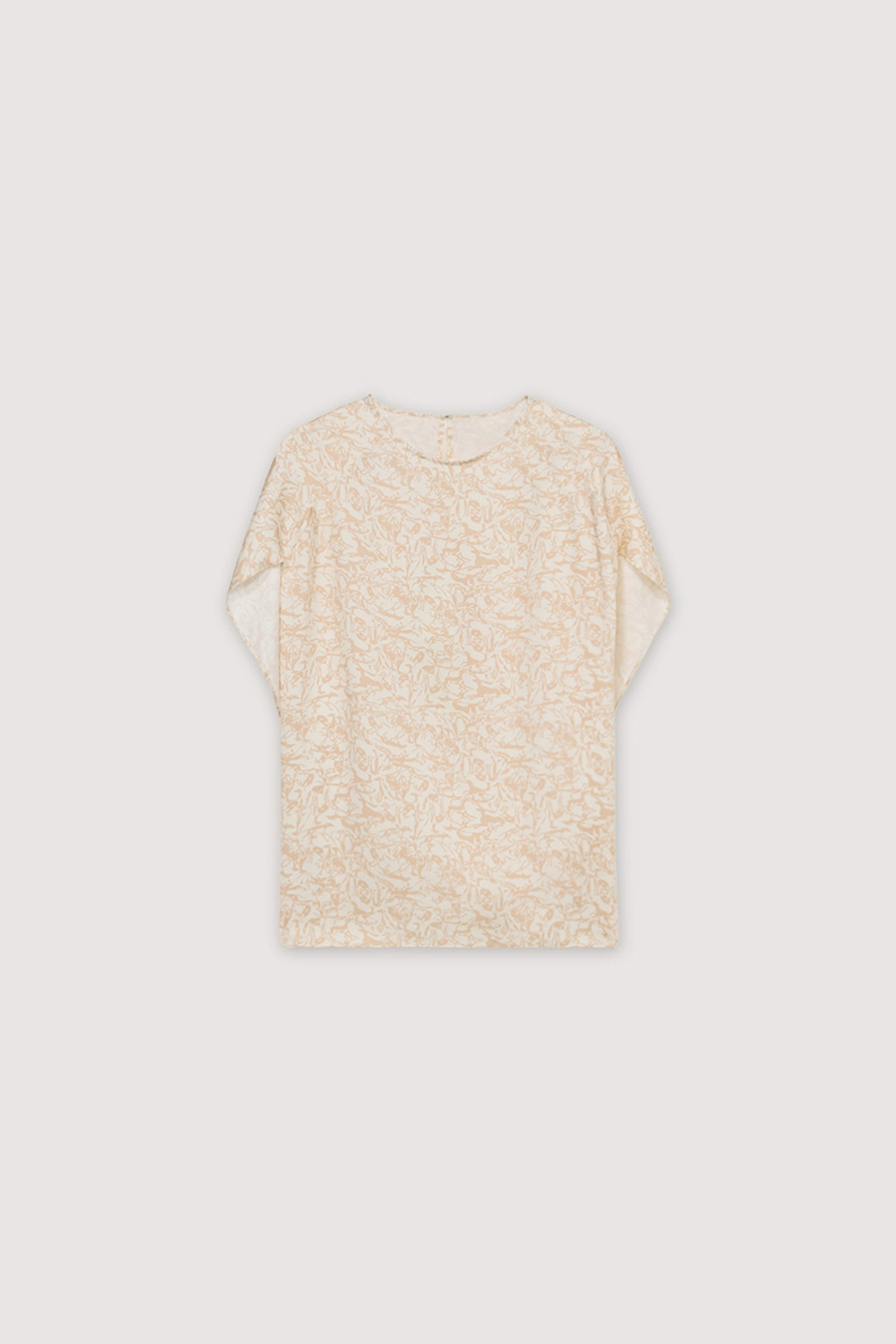 Top con maniche a tulipano con stampa in viscosa 5|c7723b8cf1d81f21cbb26b40250b98a608b820f12e553267e2300ee90bb68363