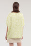 Top con maniche a tulipano con stampa in viscosa 3