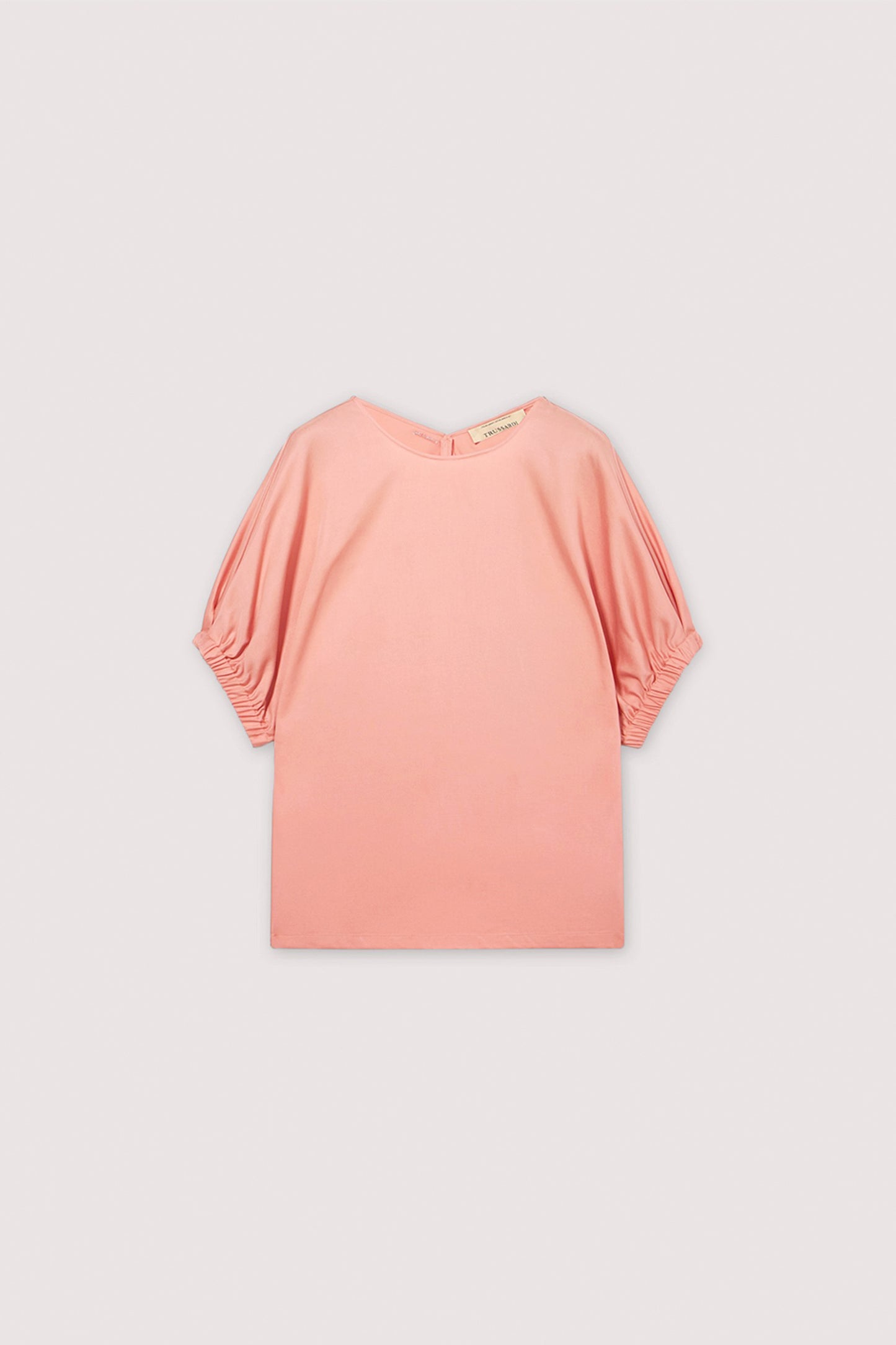 Blusa boxy in lyocell e lino 5|ba5e03c86a17b76159b1b283a6615046aec9828ba067d109811d0ceb20d3d4b7