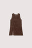 Top lungo con spacco in suede 5