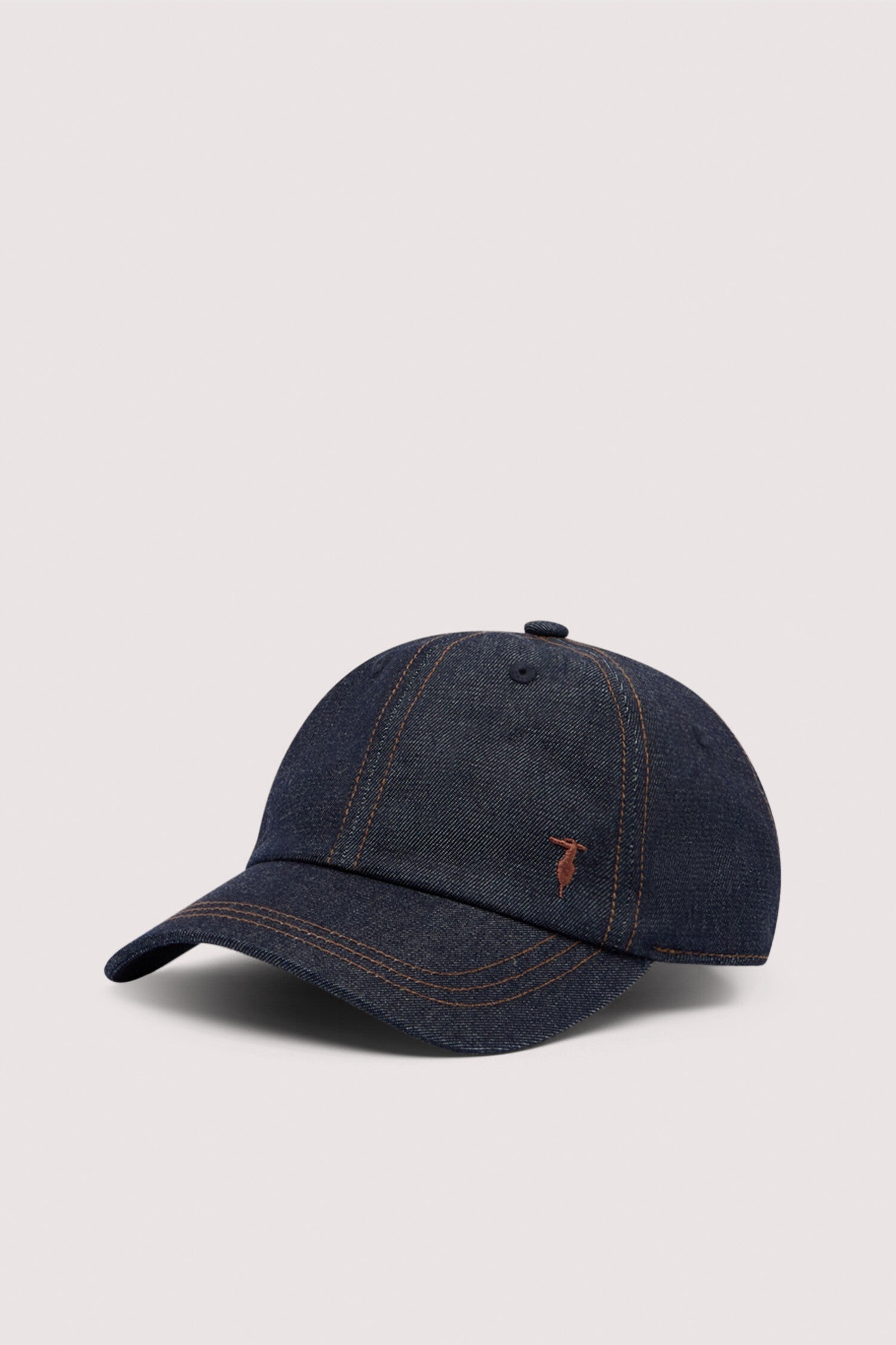 Cappello da baseball in denim con ricamo 3|7cc9602630fd7c25ffb0c6ea397e2c02db007be15b261d9fd4dad30d3848ad76