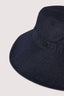 Cappello con tesa ampia in denim 3