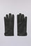 Nappa leather gloves with embossed greyhound detail