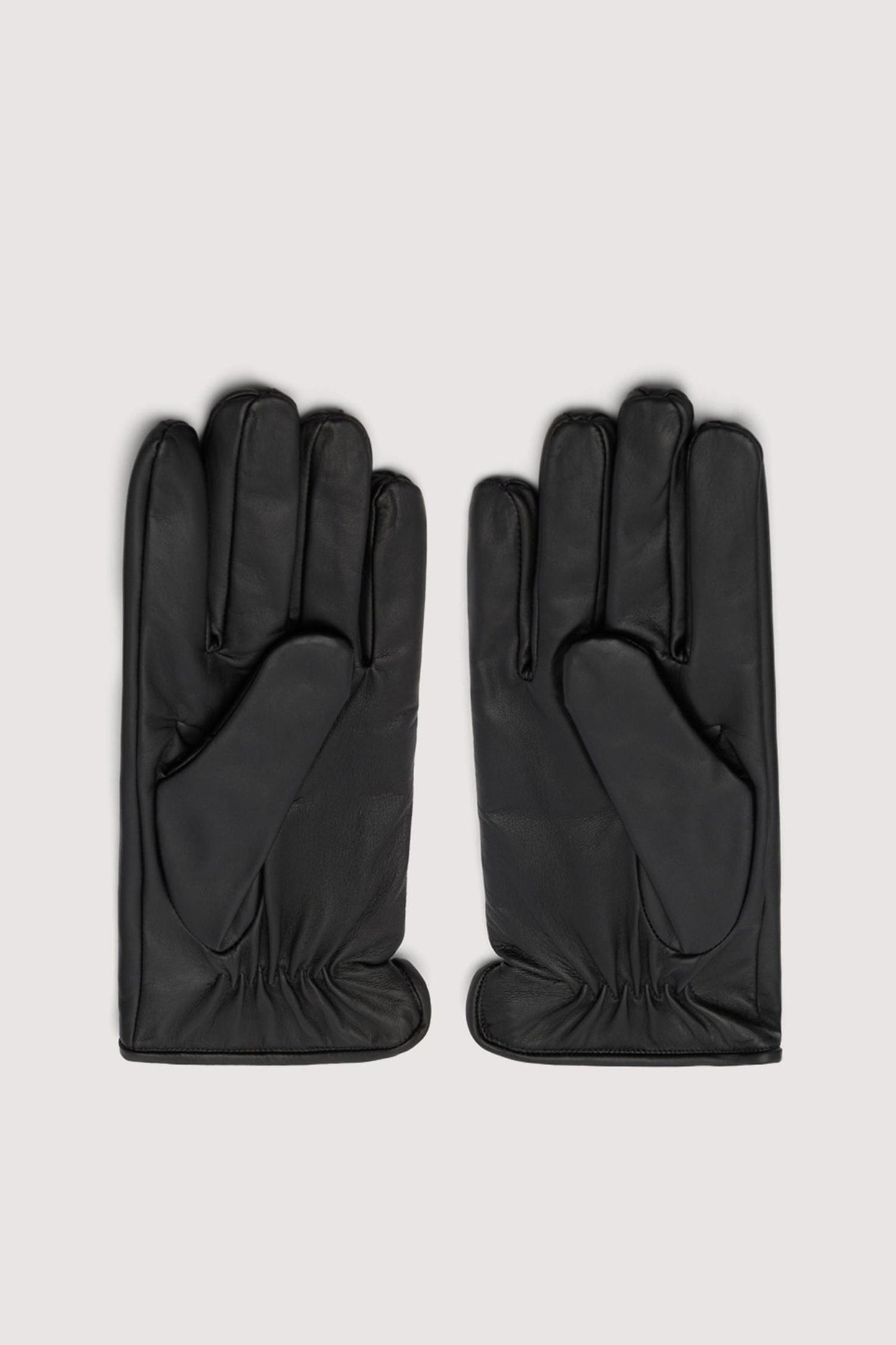 Guanti in nappa con levriero in rilievo 3|84ba054cde857b6e8f899a6d8e27a327be8ee69fe240f3258a1058088ebf30eb