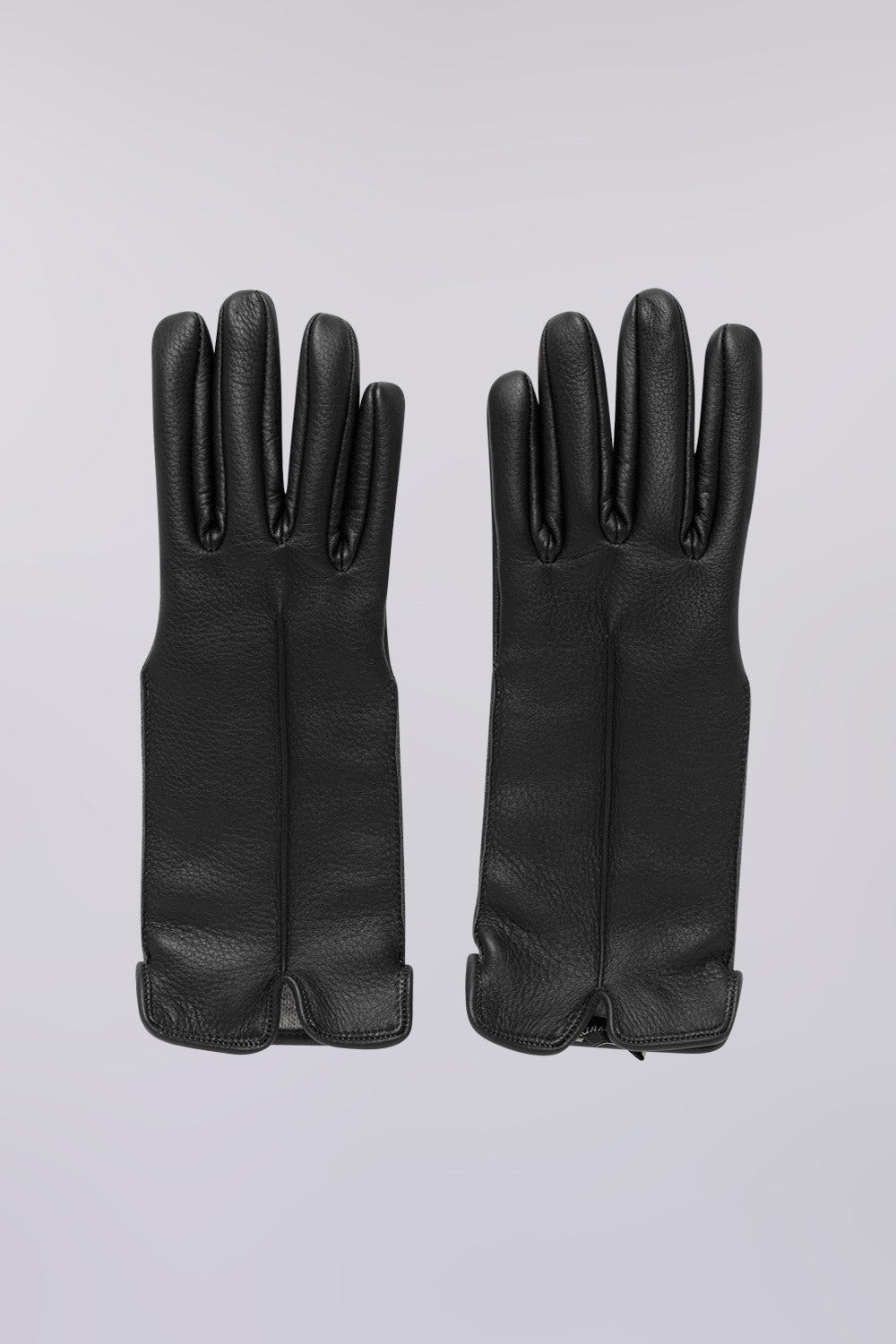 Guanti in pelle martellata con taglio frontale 1|8015d6501bbc371adb8170fe708954fdcdd110b2a4567466c722c17c4cc4d150