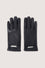 Nappa leather gloves with metal detail