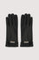 Guantes de napa con aplicación metálica