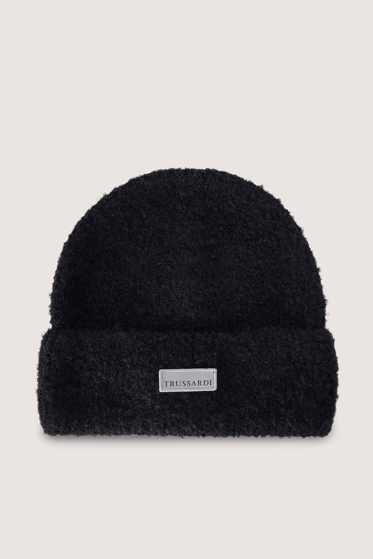 Berretto in maglia bouclé con patch logo 3|a0c936c95dccc6f7be4b575ecc3fa22a8b19e138bd1103a9debfca96c0414ec0