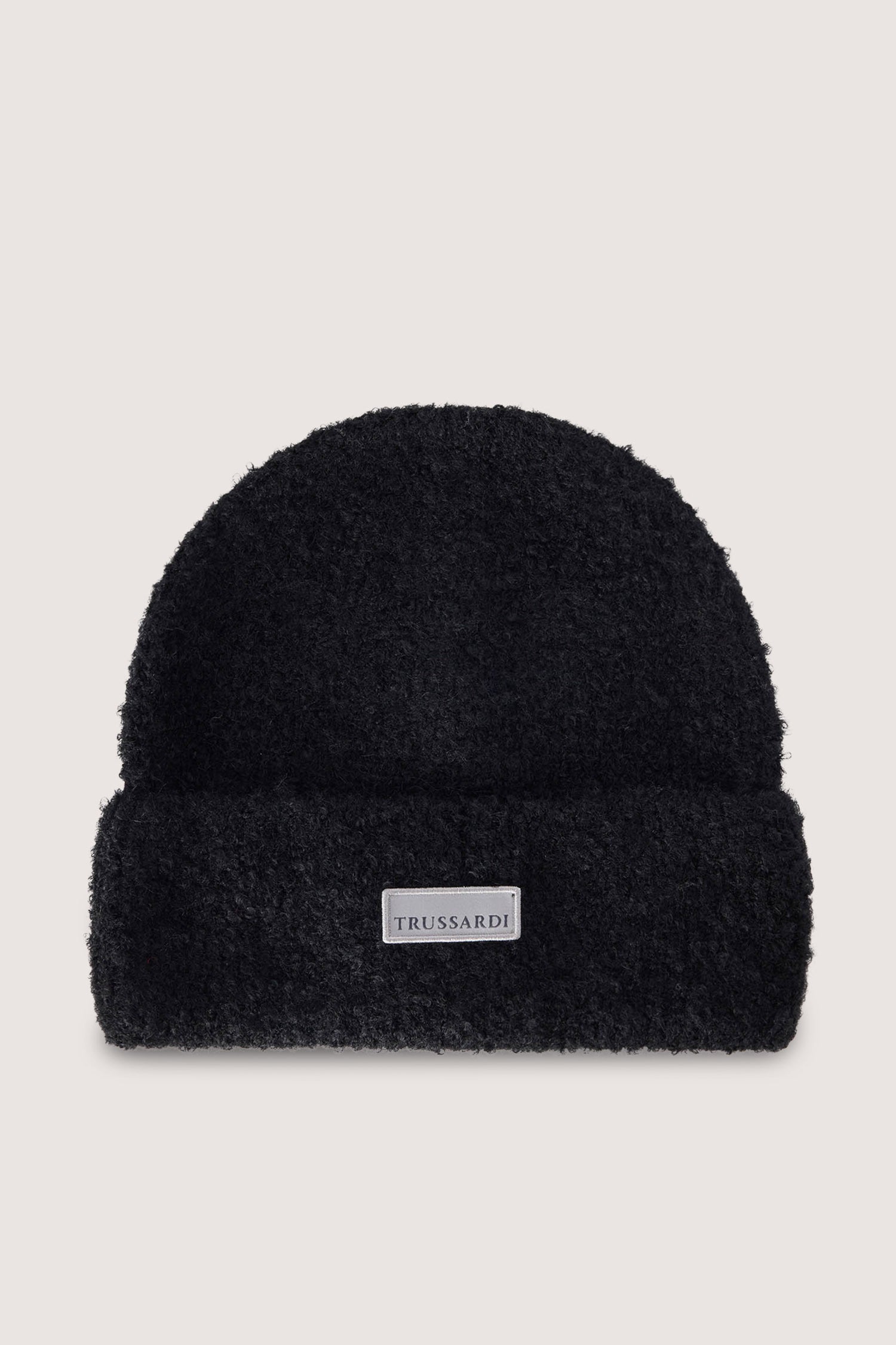 Berretto in maglia bouclé con patch logo 3|a0c936c95dccc6f7be4b575ecc3fa22a8b19e138bd1103a9debfca96c0414ec0