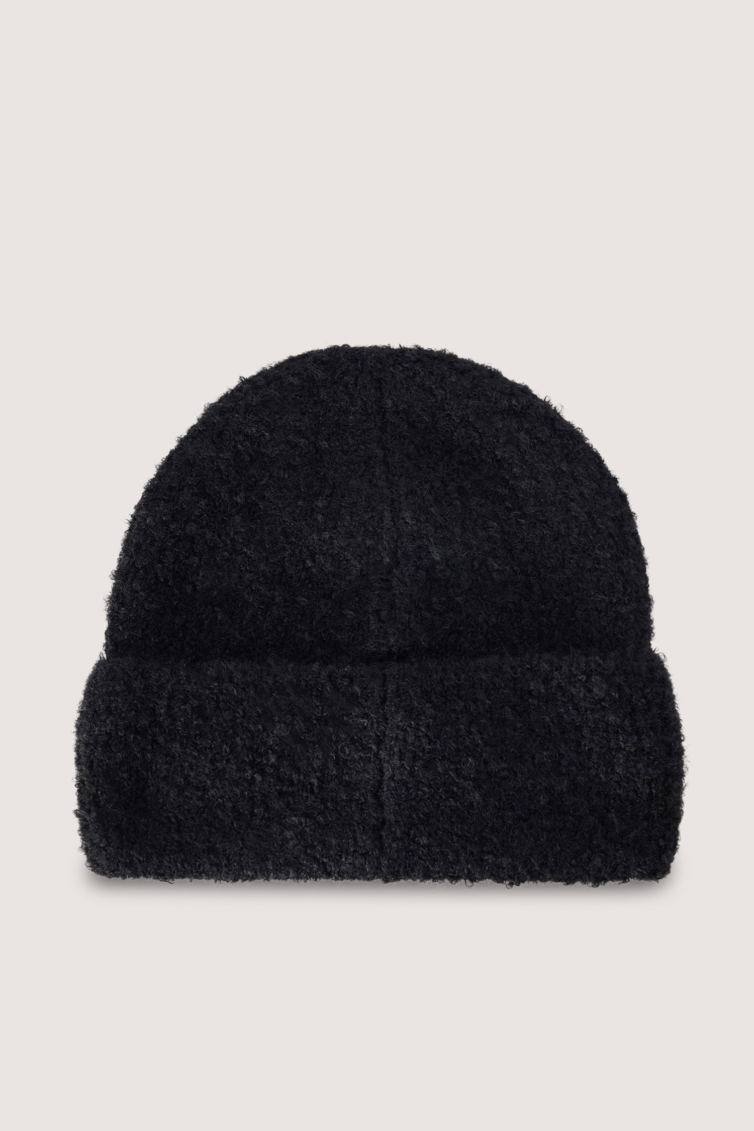 Berretto in maglia bouclé con patch logo 2|a99d93d78ad274556afc2da3e638e2edae7c8fa45665507189ed8c997ca53273