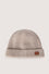 English rib knit cashmere beanie