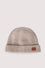 English rib beanie in pure Biagioli Modesto cashmere