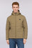 Gesteppte Nylon-Jacke mit Kapuze