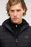 Giacca imbottita con cappuccio in nylon crinkle 3