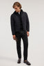 Giacca imbottita con cappuccio in nylon crinkle 5