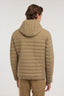 Giacca imbottita con cappuccio in nylon crinkle  2