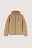 Giacca imbottita con cappuccio in nylon crinkle  6