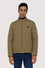 Quilted crinkle nylon jacket