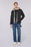 Quilted crinkle nylon jacket