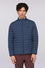 Quilted crinkle nylon jacket