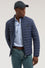 Padded nylon crinkle jacket