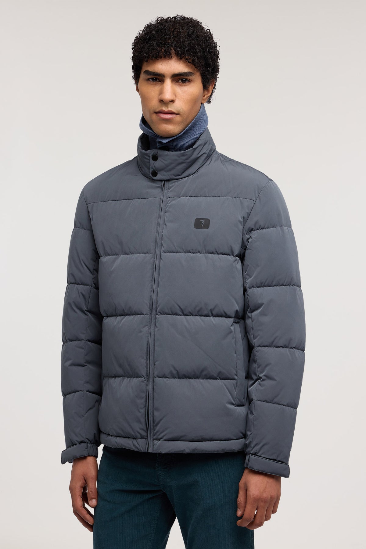Giacca imbottita in nylon opaco 1|bef717fcceb25c3ce6807470309266798b8bf57570d9a879b9dc487afc95ad64