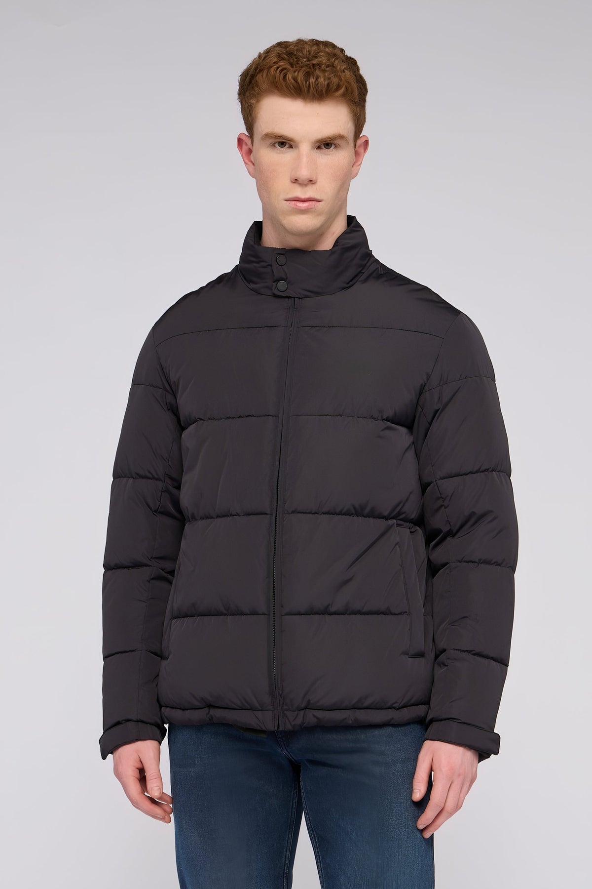 Giacca imbottita in nylon opaco 1|124e59eb54a09d12dba97b2021937d02039b0db814f7a91f9f511c2f4610fe1f