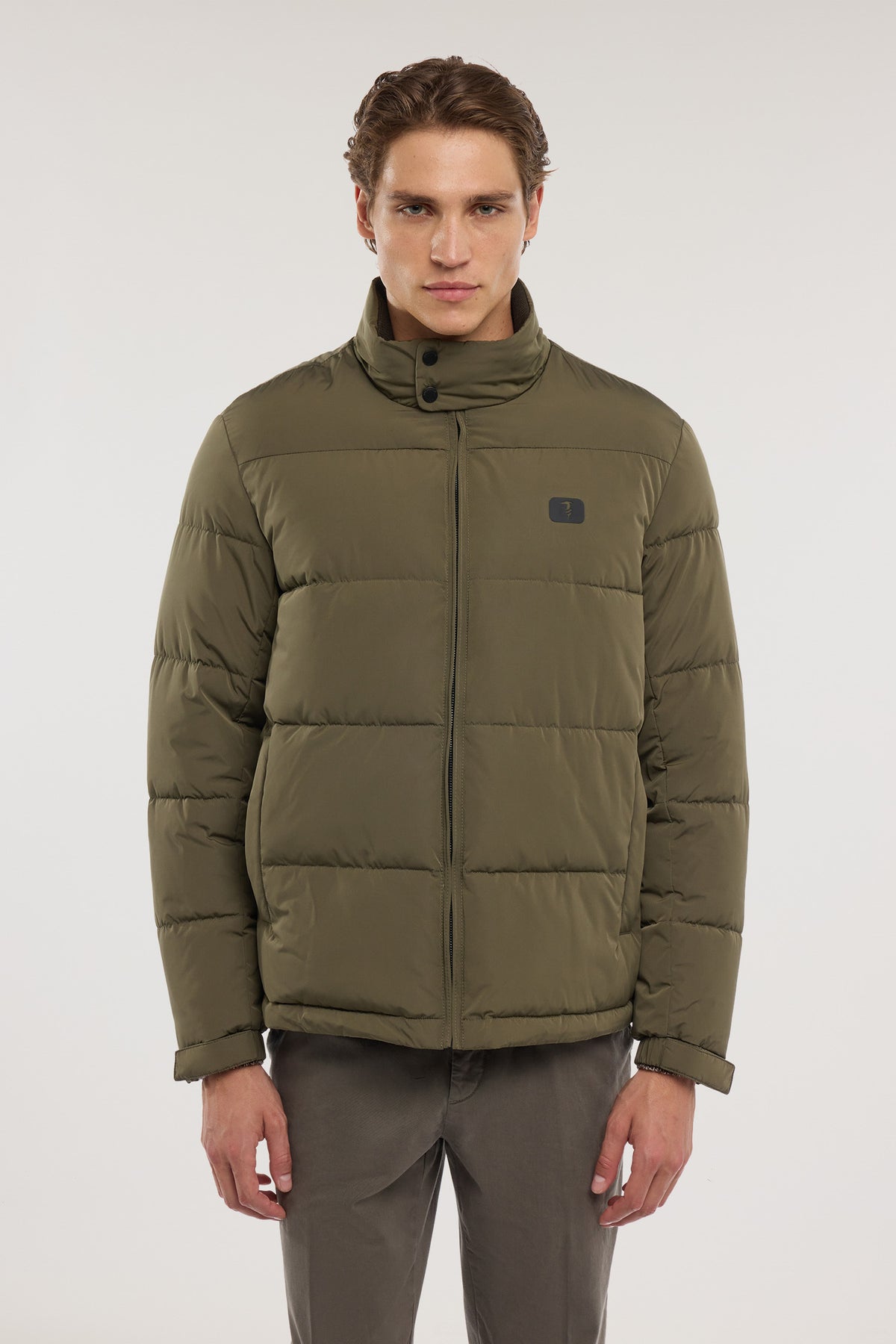 Giacca imbottita in nylon opaco 1|3d86450a3ec6bb7e6cbb1f08fb9d85d2735dec3f7e131ee770da2b448be3fcb4