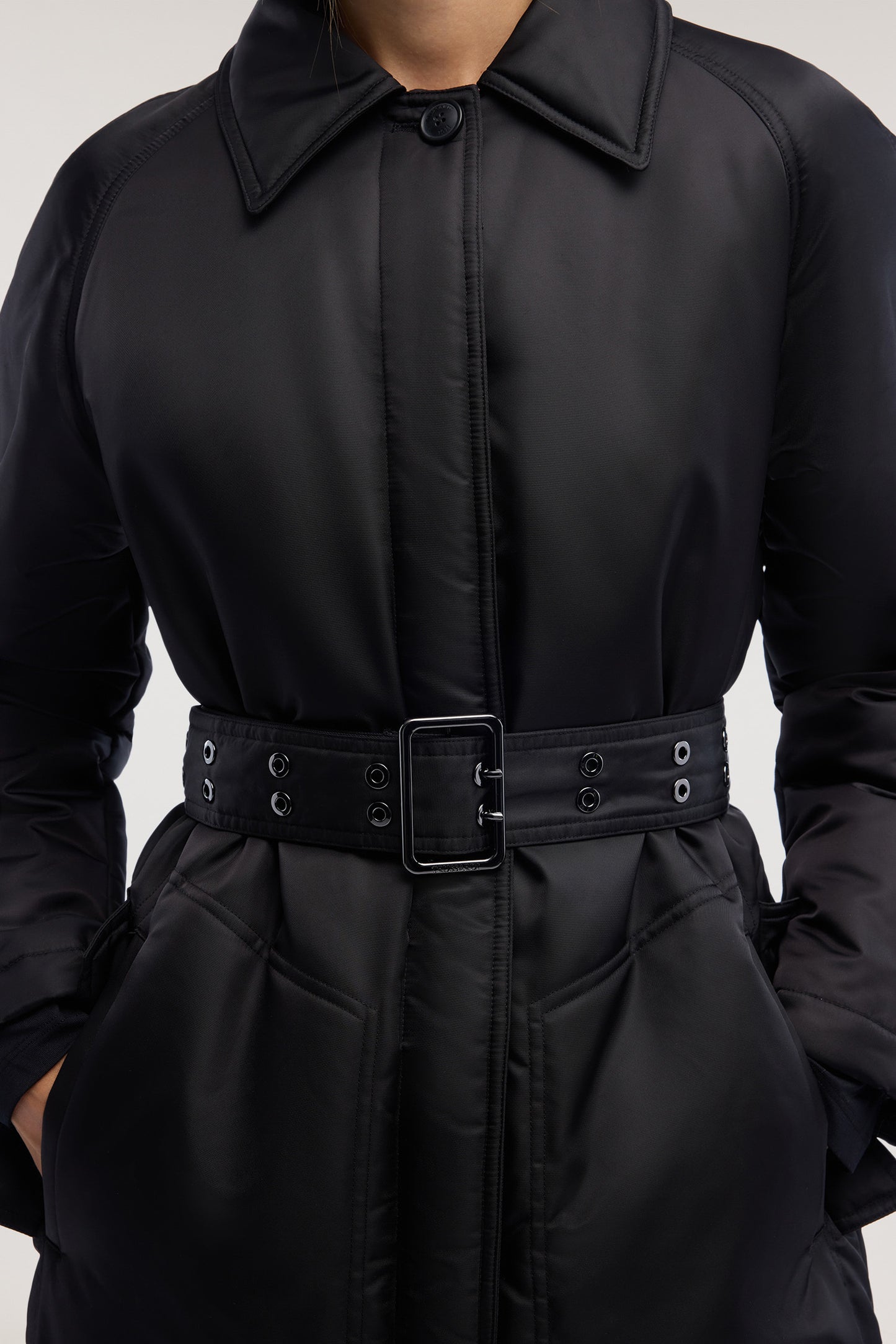 Trench imbottito con cintura doppio ardiglione 3|8192791dbb2a8d8f7417e5523094c9d371b723bdb955efeab49ad0ddf66a653f