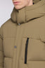 Giacca imbottita con cappuccio in nylon laminato 4