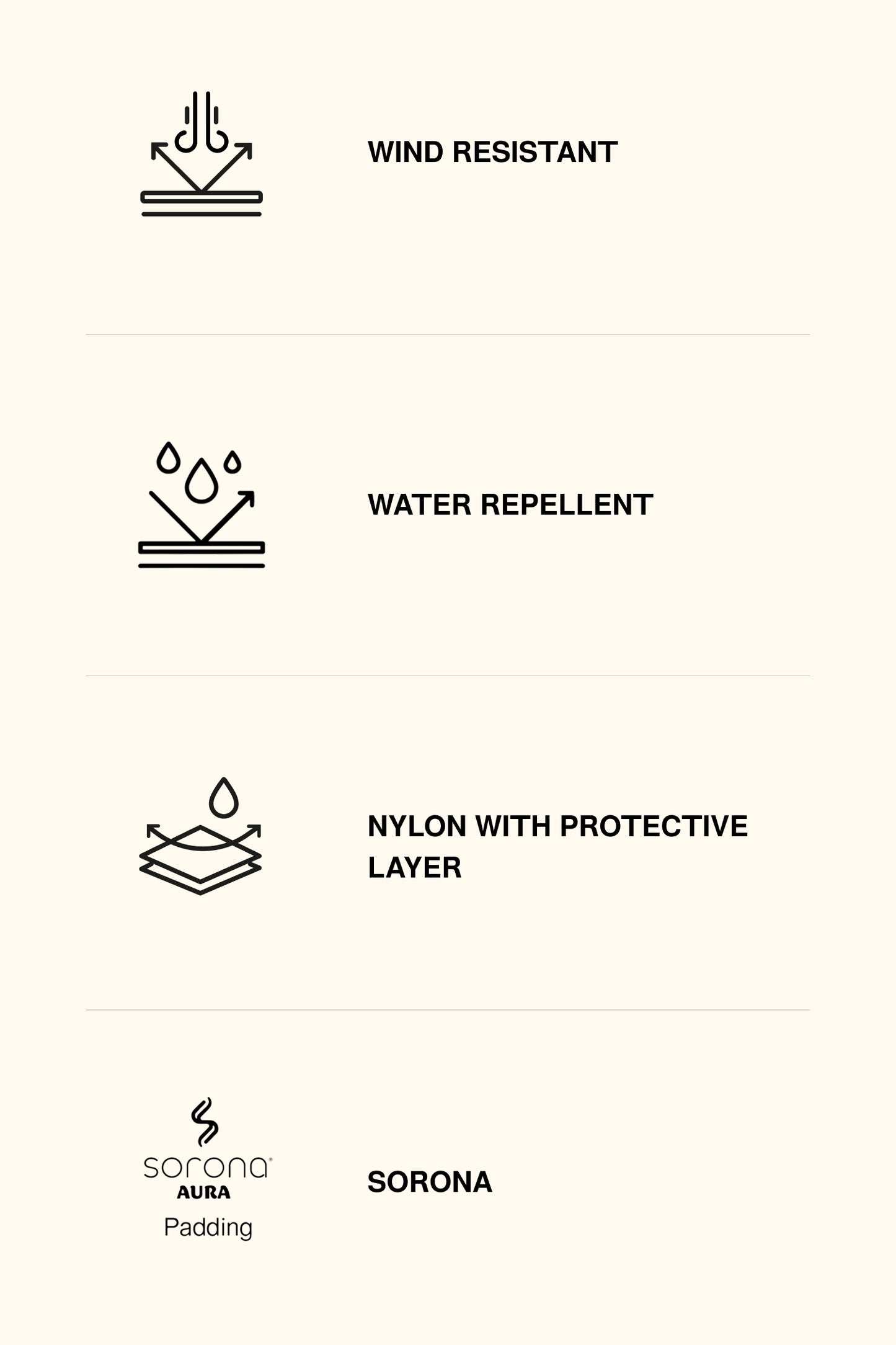 Giacca imbottita con cappuccio in nylon laminato 5|daebe9bb6a5689013c2d81a3c4168169519c2308d1a97a2f535899992184ffea