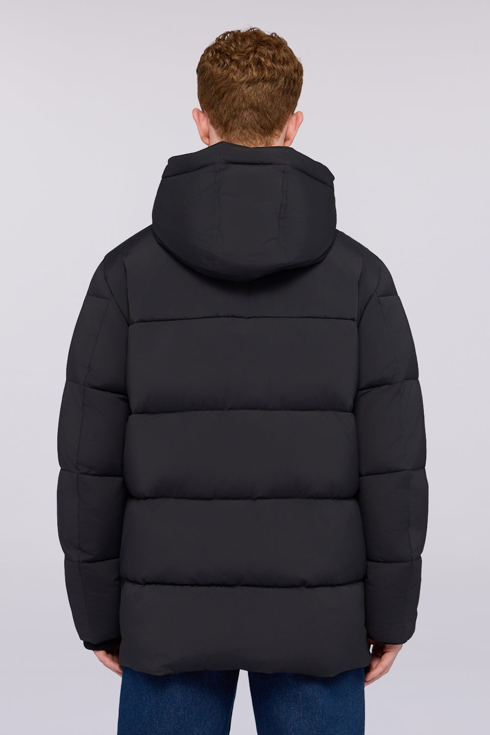 Giacca imbottita con cappuccio in nylon laminato 2|81249f427934a613346918e78cd2766647378628b60264f05ab88131c2ed15aa