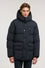 Sorona padded parka in laminated nylon